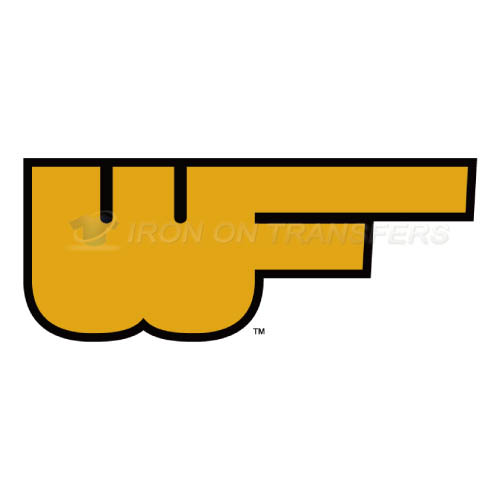 Wake Forest Demon Deacons Logo T-shirts Iron On Transfers N6881 - Click Image to Close